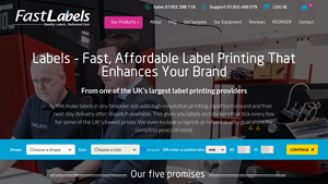 Labels - Label Printing in any size UK - manufacturer label
