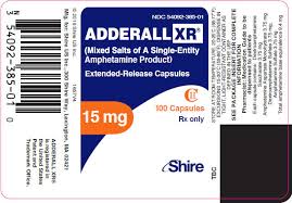 Adderall and Adderall XR (amphetamines) Information | FDA - adderall xr manufacturer website