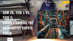 Automotive Supply Chain: OEM vs. Tier 1 vs. Tier 2 - fenix-mfg.com - tier 1 automotive manufacturer