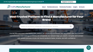 Find My Manufacturer: The #1 B2B Platform to Find A Manufacturer - manufacturer websites