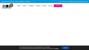 Label Manufacturers UK Homepage | First Choice Labels - manufacturer label