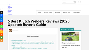 6 Best Klutch Welders Reviews | Recommended List For [2025] - klutch tools manufacturer