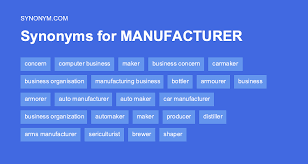 Manufacturer synonyms, manufacturer antonyms - FreeThesaurus.com - manufacturer synonym