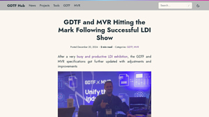 GDTF and MVR Hitting the Mark Following Successful LDI Show - esta manufacturer id