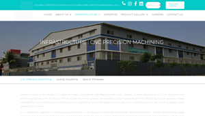 CNC Machining Components and CNC Parts Manufacturer and Supplier - Gemsons - machinery parts manufacturer