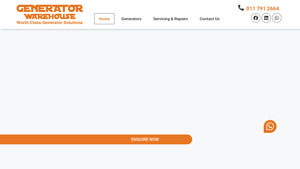 Home - Generator Warehouse - generator manufacturer