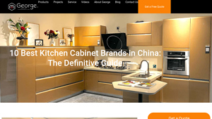 10 Best Kitchen Cabinet Brands in China: The Definitive Guide - kitchen cabinet manufacturer