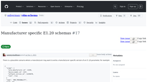 Manufacturer specific E1.20 schemas · Issue #17 - GitHub - esta manufacturer id