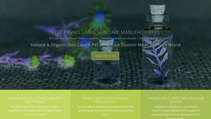 BEST PRIVATE LABEL SKIN CARE MANUFACTURERS USA | Organic and Natural ... - skincare manufacturer
