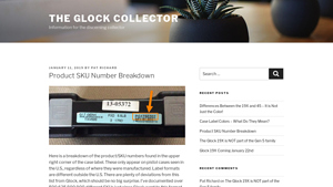 Product SKU Number Breakdown - The Glock Collector - glock manufacturer