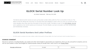 GLOCK Serial Number Look Up - glock manufacturer