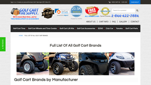 Full List of All Golf Cart Brands | GCTS - Golf Cart Tire Supply - golf cart manufacturer