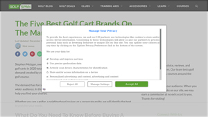 The Five Best Golf Cart Brands On The Market - Golf Span - golf cart manufacturer