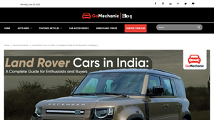 Explore Land Rover cars in India for 2025—Complete Guide - GoMechanic - range rover car manufacturer