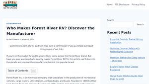 Who Makes Forest River RV? Discover the Manufacturer - forest river motorhomes manufacturer