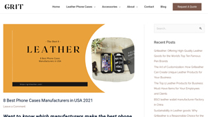 8 Best Phone Cases Manufacturers in USA 2021 - GritLeather - phone case manufacturer