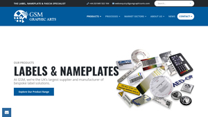 UK Label Manufacturers & Suppliers | GSM Graphic Arts - manufacturer label