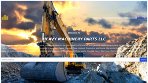Heavy Machinery Parts LLC - Construction Equipment Supplier - machinery parts manufacturer