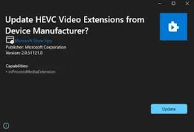 HEVC Video Extensions from Device Manufacturer - 다운로드 - hevc video extensions from device manufacturer