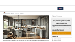 2025 Top 10 Cabinet Manufacturers in USA - kitchen cabinet manufacturer
