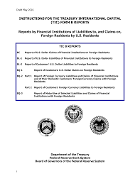 TIC B-Forms and Instructions | U.S. Department of the Treasury - bl1 manufacturer definition