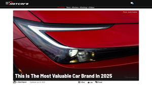 This Is The Most Valuable Car Brand In 2025 - HotCars - highest brand value car manufacturer