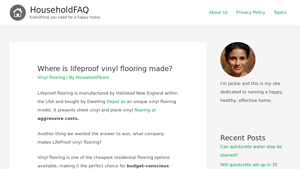 Where is lifeproof vinyl flooring made? - HouseholdFAQ - lifeproof flooring manufacturer