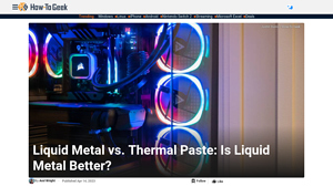 Liquid Metal vs. Thermal Paste: Is Liquid Metal Better? - How-To Geek - liquid metal custom laptop manufacturer