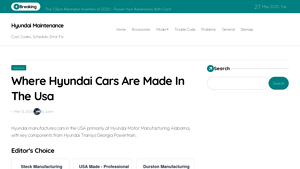 Where Hyundai Cars Are Made In The Usa - hyundai motor manufacturer material alabama