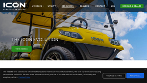 Golf Cart Manufacturer | ICON EV - golf cart manufacturer