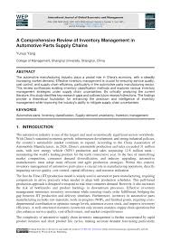 PDF - manufacturer excess inventory autoparts