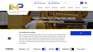 Generators, Engines, Power Equipment - CAT, Cummins, et al | IMP Corp - power plant equipment manufacturer