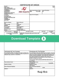 Create a Certificate of Origin [Free Template] - IncoDocs - manufacturer certificate of origin