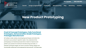 Prototype Design & Engineering Services | IDP - Innovative Design Products - prototype manufacturer
