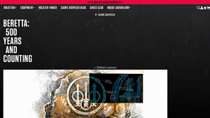 Beretta: 500 Years and Counting - Inside Safariland - oldest gun manufacturer