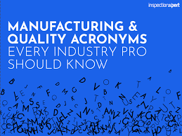 Manufacturing & Quality Acronyms & Abbreviations Every Industry Pro ... - abbreviate manufacturer