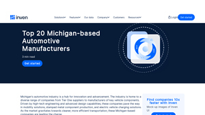 Top 20 Michigan-based Automotive Manufacturers - Inven - tier 1 automotive manufacturer