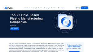 Top 22 Ohio-Based Plastic Manufacturing Companies - Inven - plastic resin manufacturer