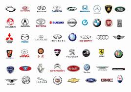Car Brands List and Logos - All Car Stock Photos by Brand - izmostock - car manufacturer logos