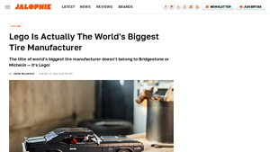 Lego Is Actually The World's Biggest Tire Manufacturer - largest tire manufacturer