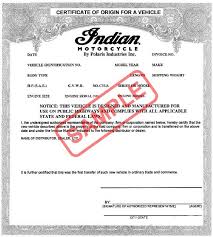 Manufacturer's Statement of Origin - JG Title Company - manufacturer certificate of origin