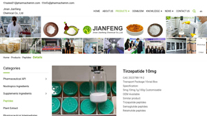 China Tirzepatide 10mg Suppliers, Manufacturers - Factory Direct Price ... - tirzepatide manufacturer