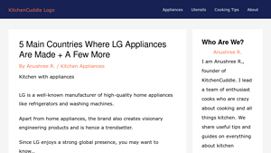 5 Main Countries Where LG Appliances Are Made + A Few More - KitchenCuddle - lg manufacturer