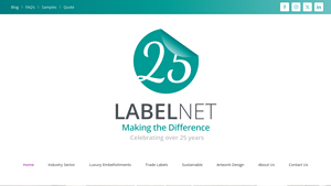 Home | Premium Label Printing with a Difference - Labelnet - manufacturer label