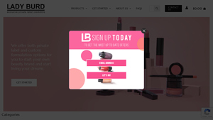 Private Label Cosmetic Manufacturer - Shop - Lady Burd® - skincare manufacturer