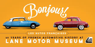 Les Autos Françaises: 60 Years of French Automotive History - french auto manufacturer