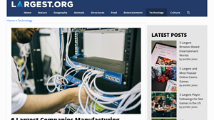 6 Largest Companies Manufacturing Networking Hardware - hardware manufacturer