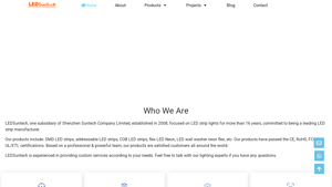 Professional LED Strip Manufacturer and Supplier - LEDSuntech - led strip manufacturer
