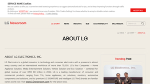 About Lg | Lg Newsroom - lg manufacturer