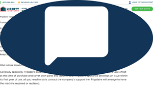 Frigidaire Appliance Repair & Warranty | LHG - Liberty Home Guard - frigidaire manufacturer warranty